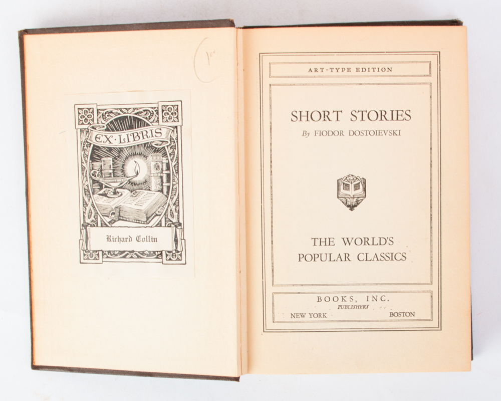 Collection of Vintage Fyodor Dostoyevsky Books