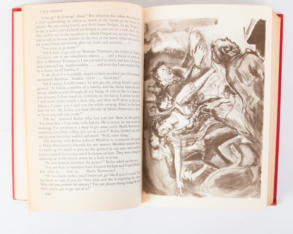 Collection of Vintage Fyodor Dostoyevsky Books