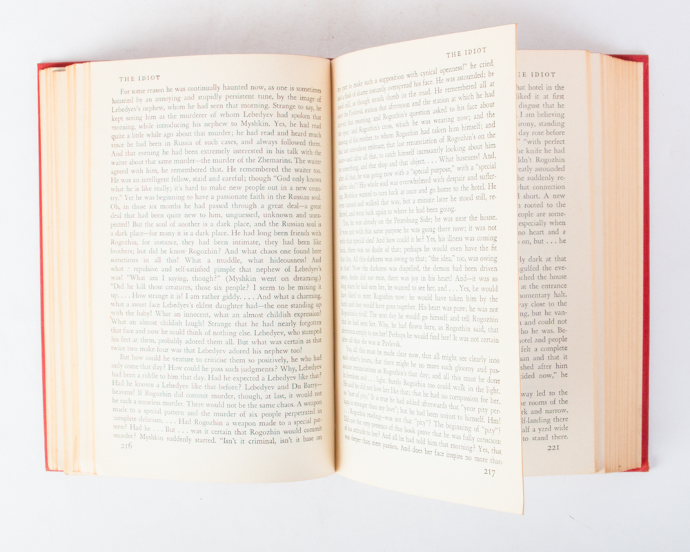 Collection of Vintage Fyodor Dostoyevsky Books