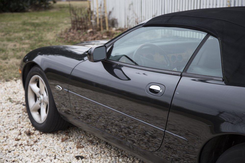 2000 Jaguar XK8 Black Convertible