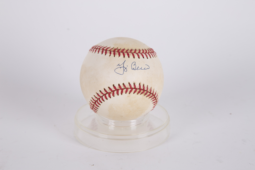 Yogi Berra Signed Baseball