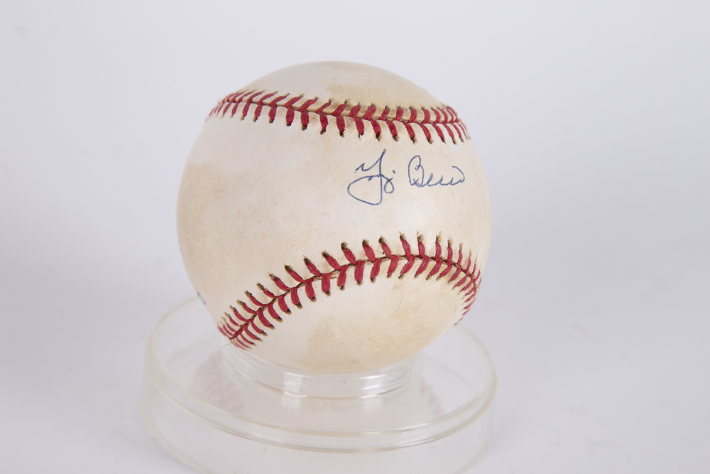 Yogi Berra Signed Baseball