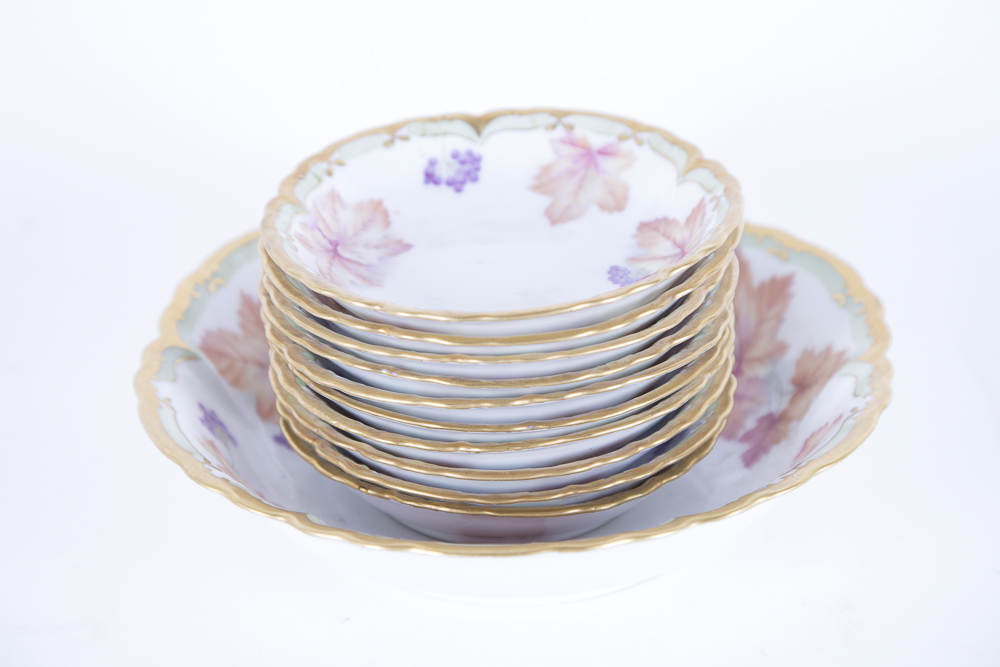 Handpainted Bavarian Porcelain Bowls
