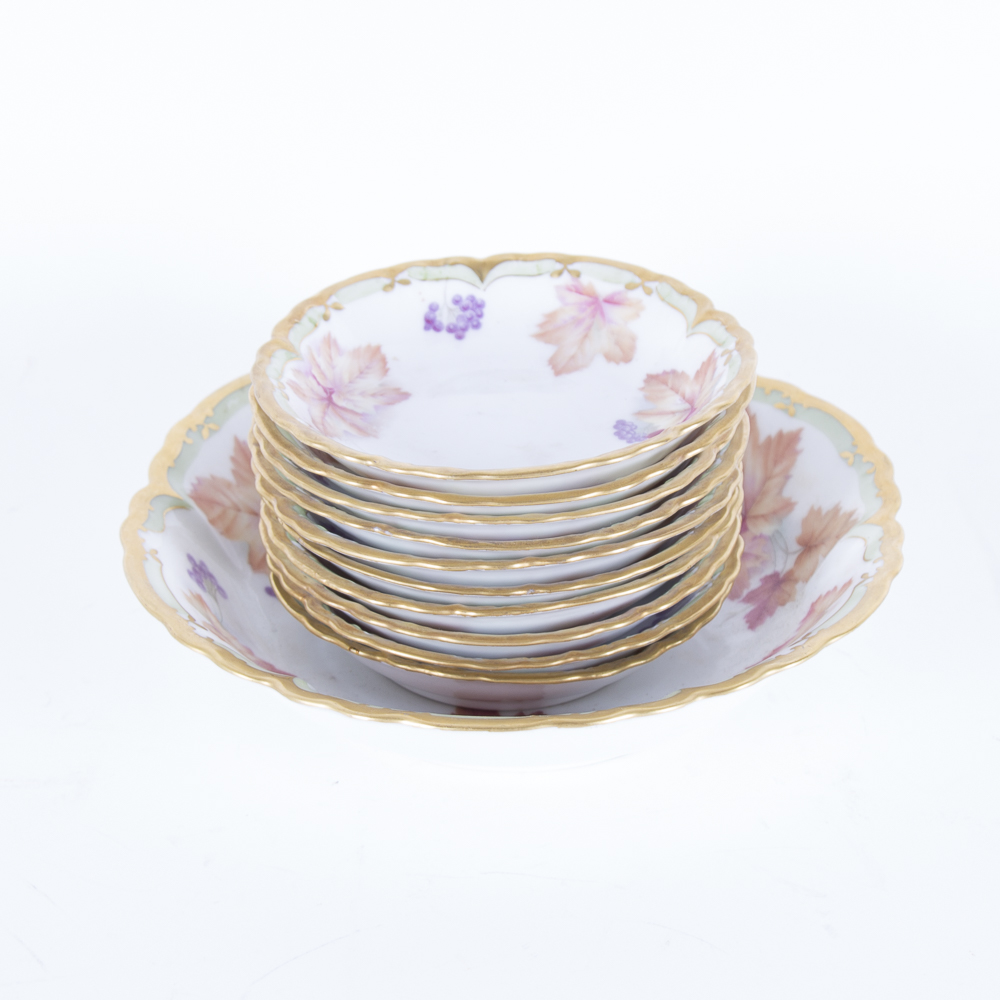 Handpainted Bavarian Porcelain Bowls