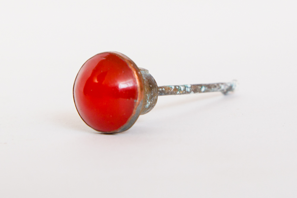 Chinese Brass Dragon Motif Snuff Bottle