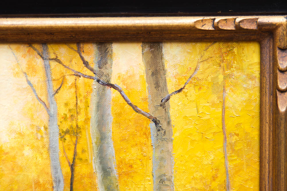 Peggy Ann Jones Oil on Canvas Landscape "Magic Kingdom"