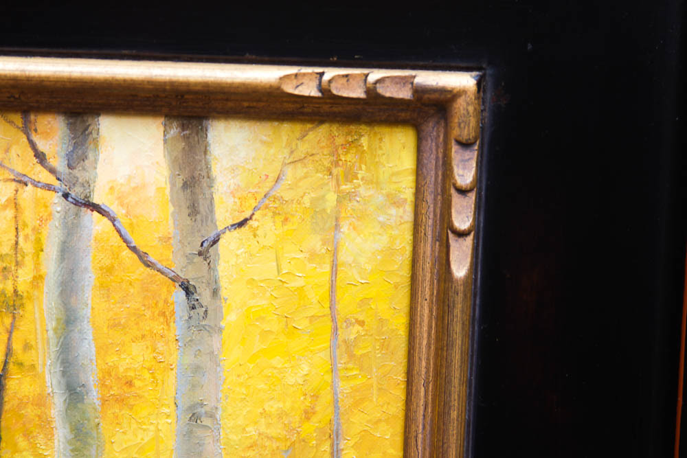 Peggy Ann Jones Oil on Canvas Landscape "Magic Kingdom"