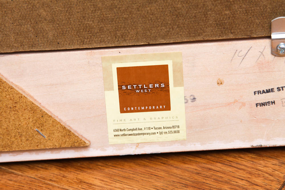 Peggy Ann Jones Oil on Canvas Landscape "Magic Kingdom"