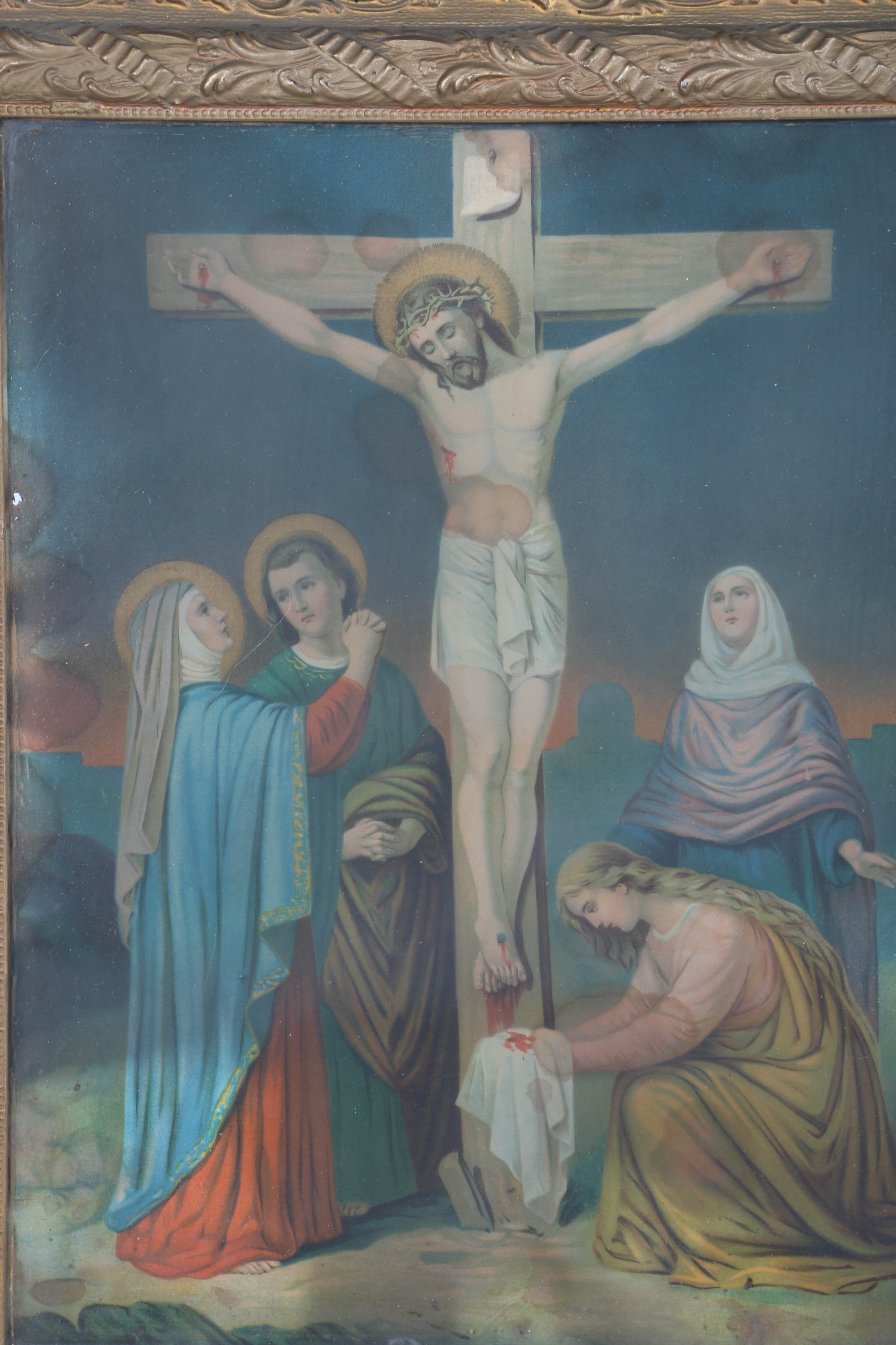 Antique Religious Chromolithographs After Fridolin Lieber