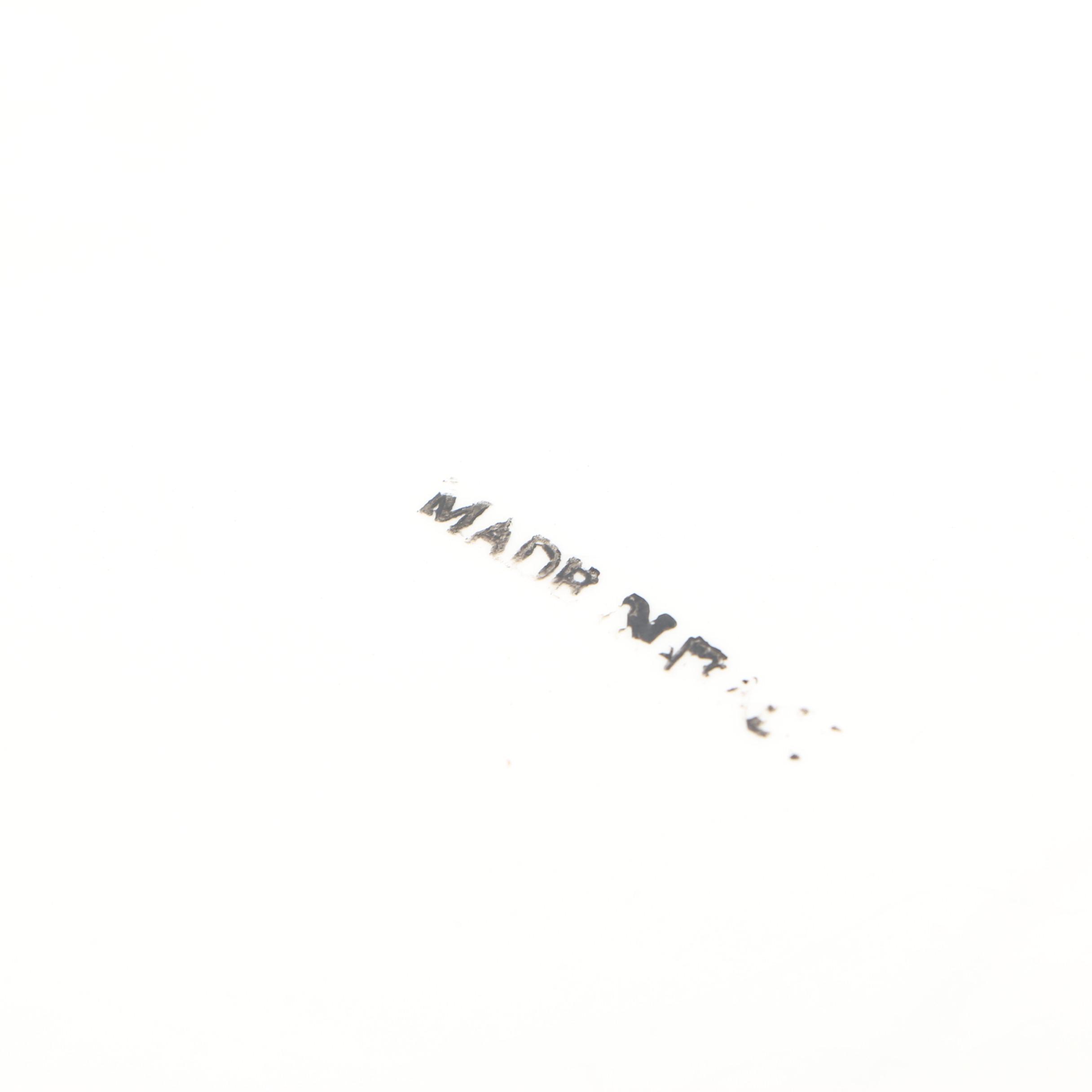 Italian Majolica Rabbit Tureen and Vessels