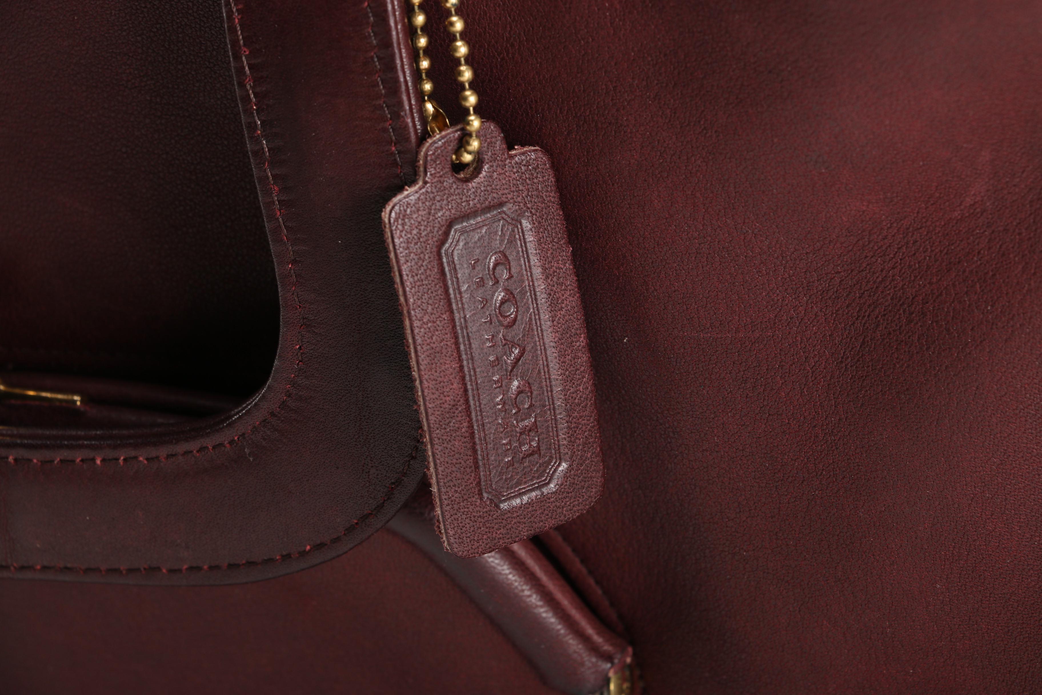 Vintage 1970s Coach Leatherware Handbag