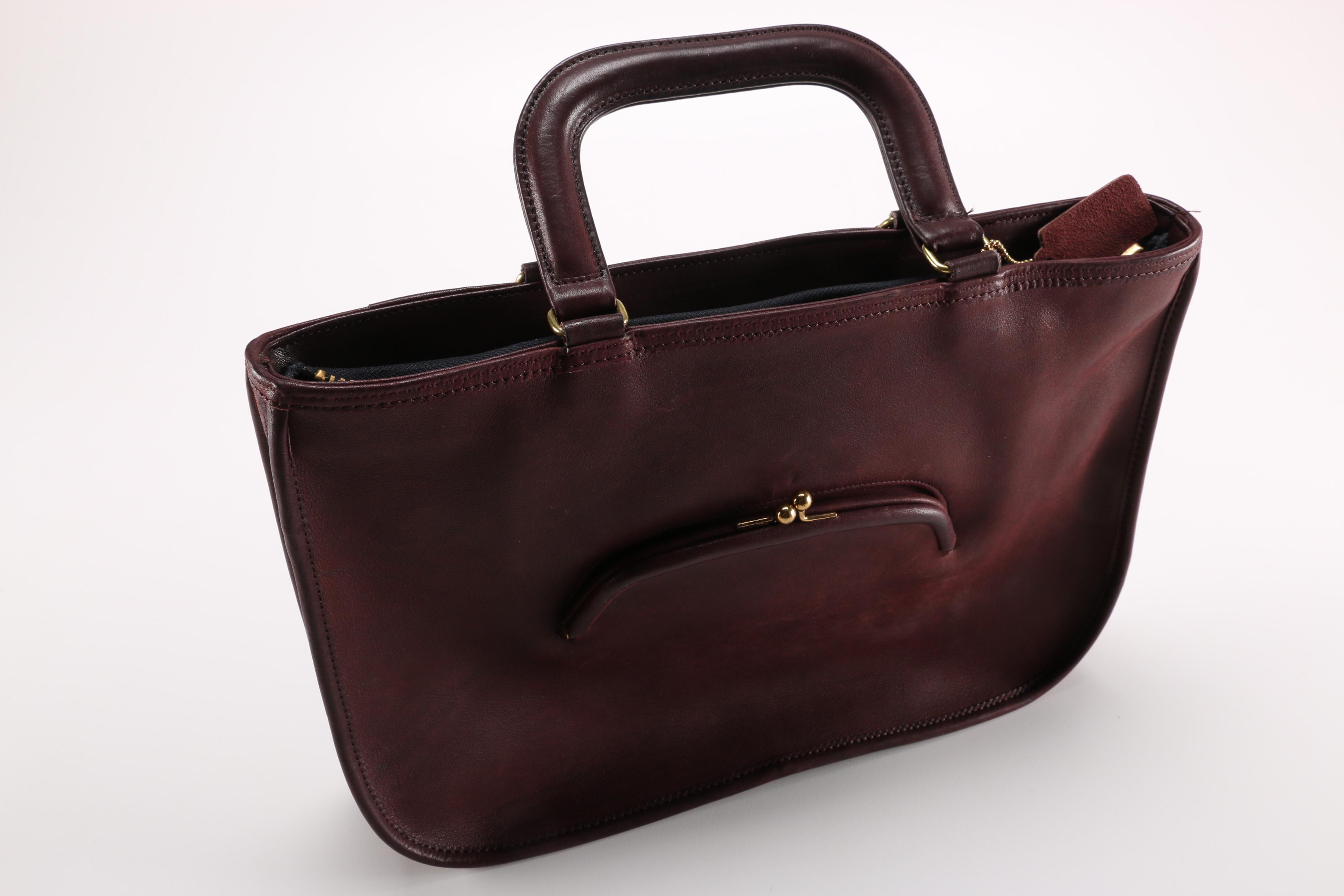 Vintage 1970s Coach Leatherware Handbag