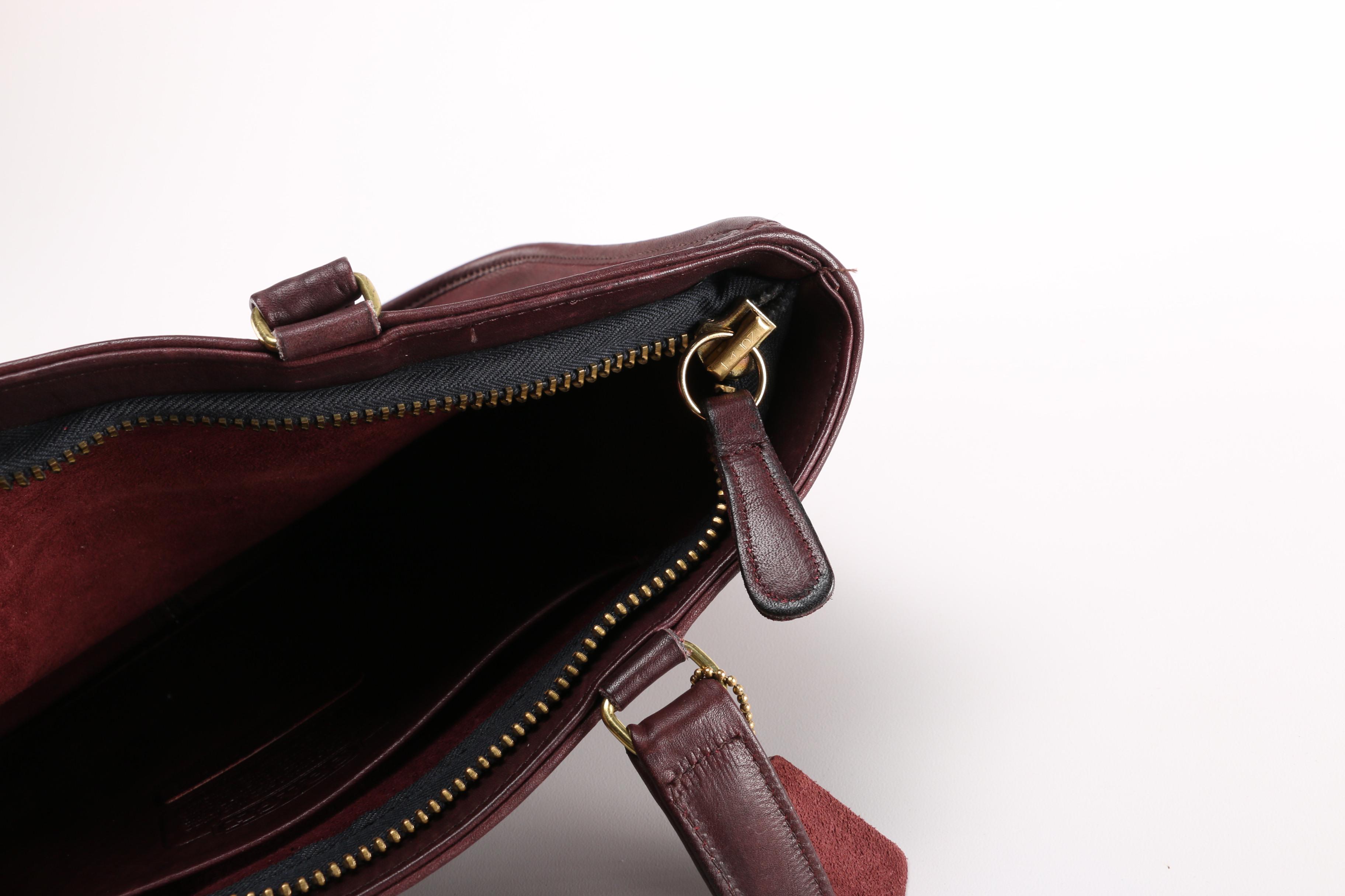 Vintage 1970s Coach Leatherware Handbag