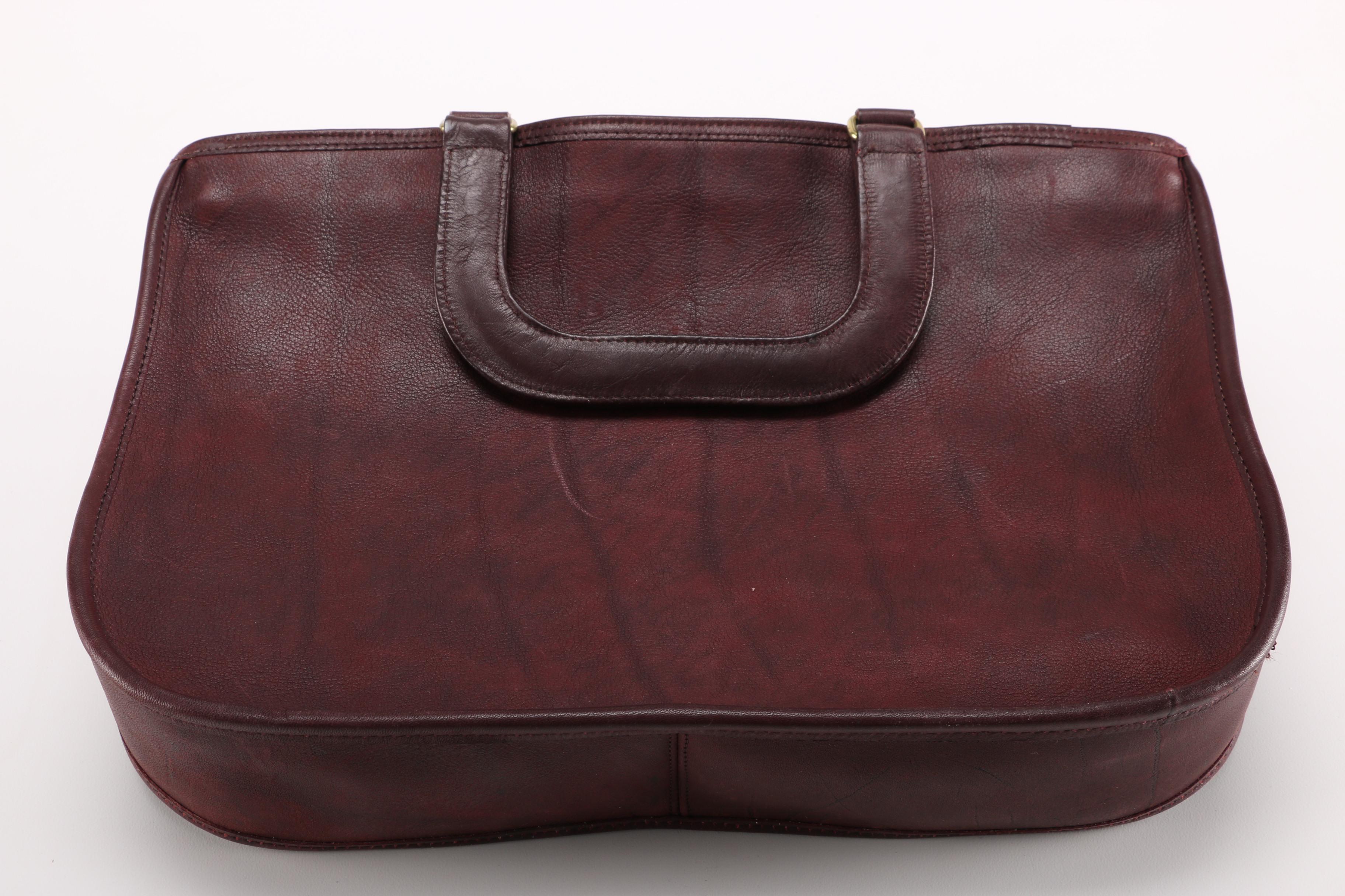 Vintage 1970s Coach Leatherware Handbag