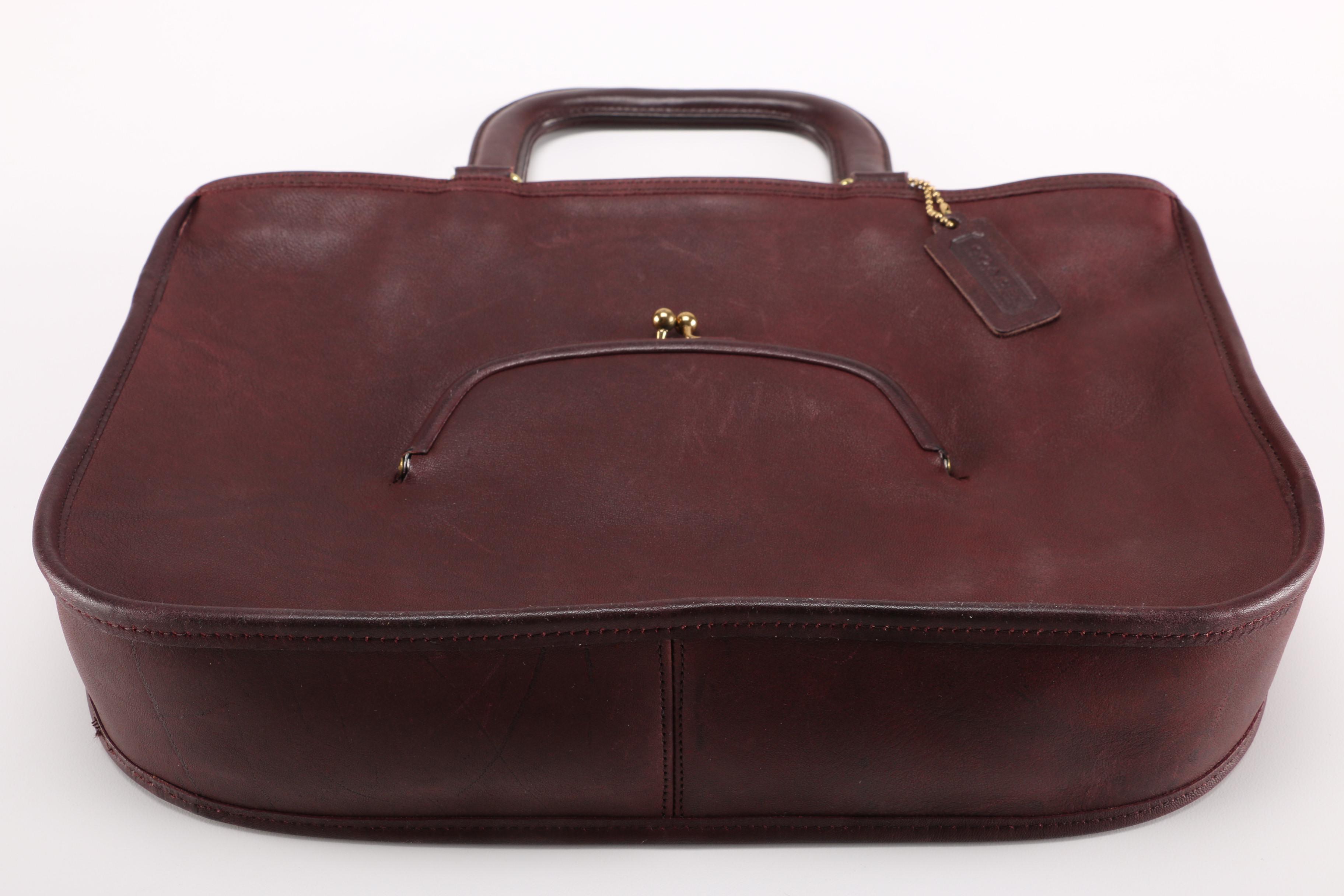 Vintage 1970s Coach Leatherware Handbag