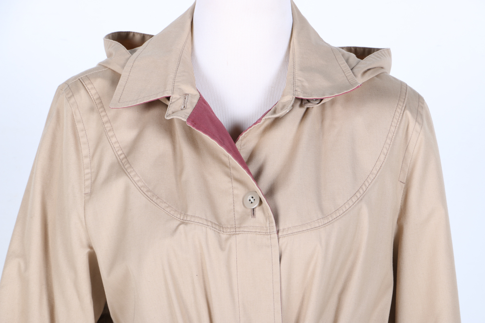 London Fog Women's Mid Length Trench Coat