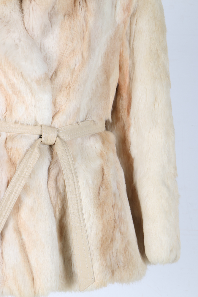 Vintage Elam Rabbit Fur Coat
