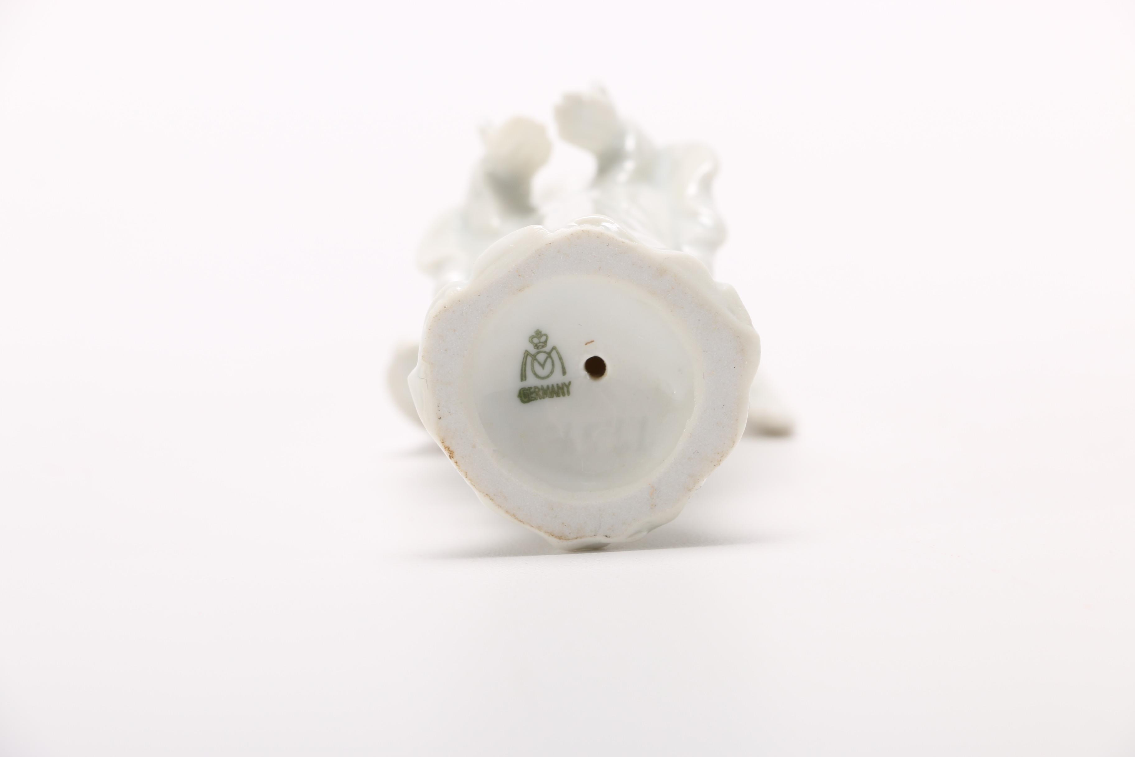 Group of German White Porcelain Angel Figurines