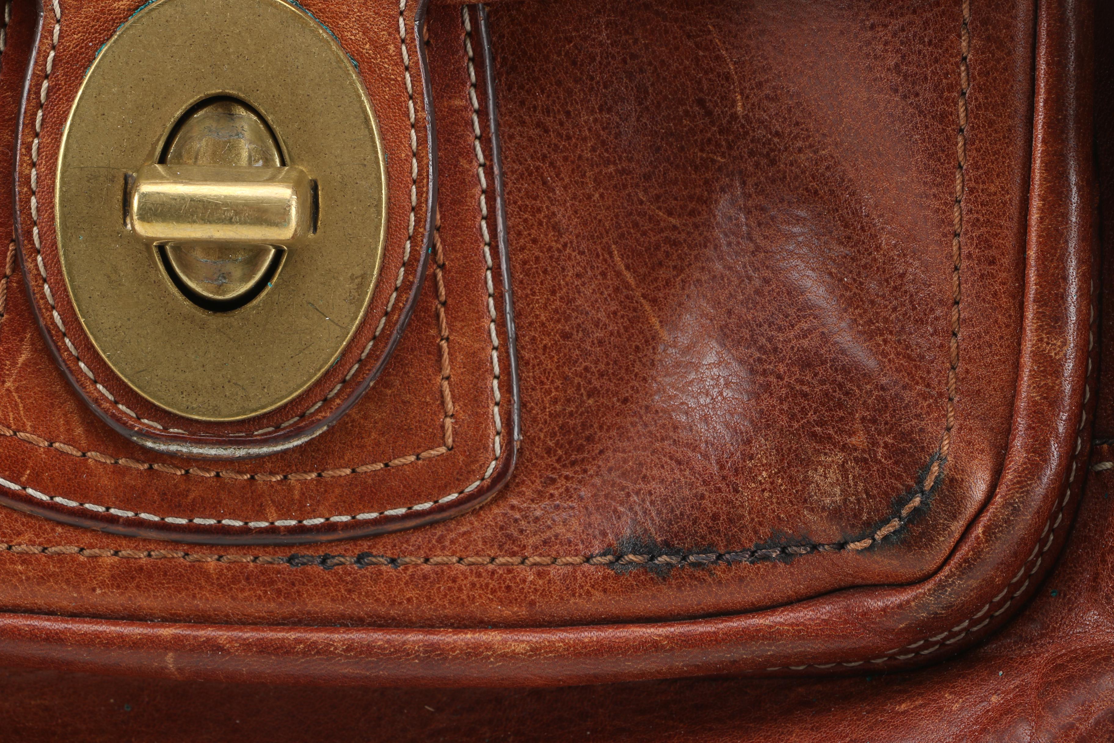 Coach Brown Leather Shoulder Bag