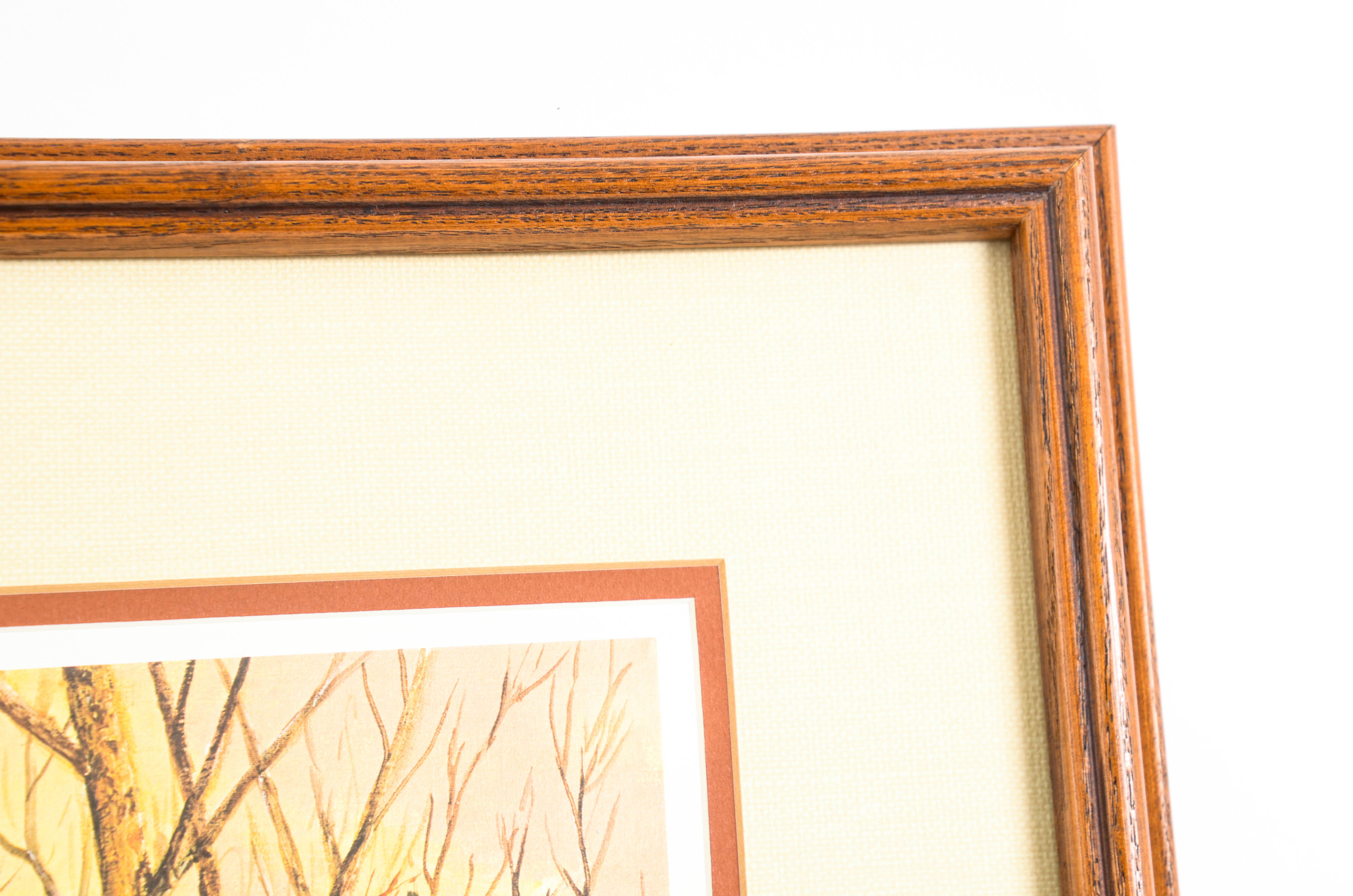 Jim Foote Limited Edition Offset Lithograph of Woodland Scene