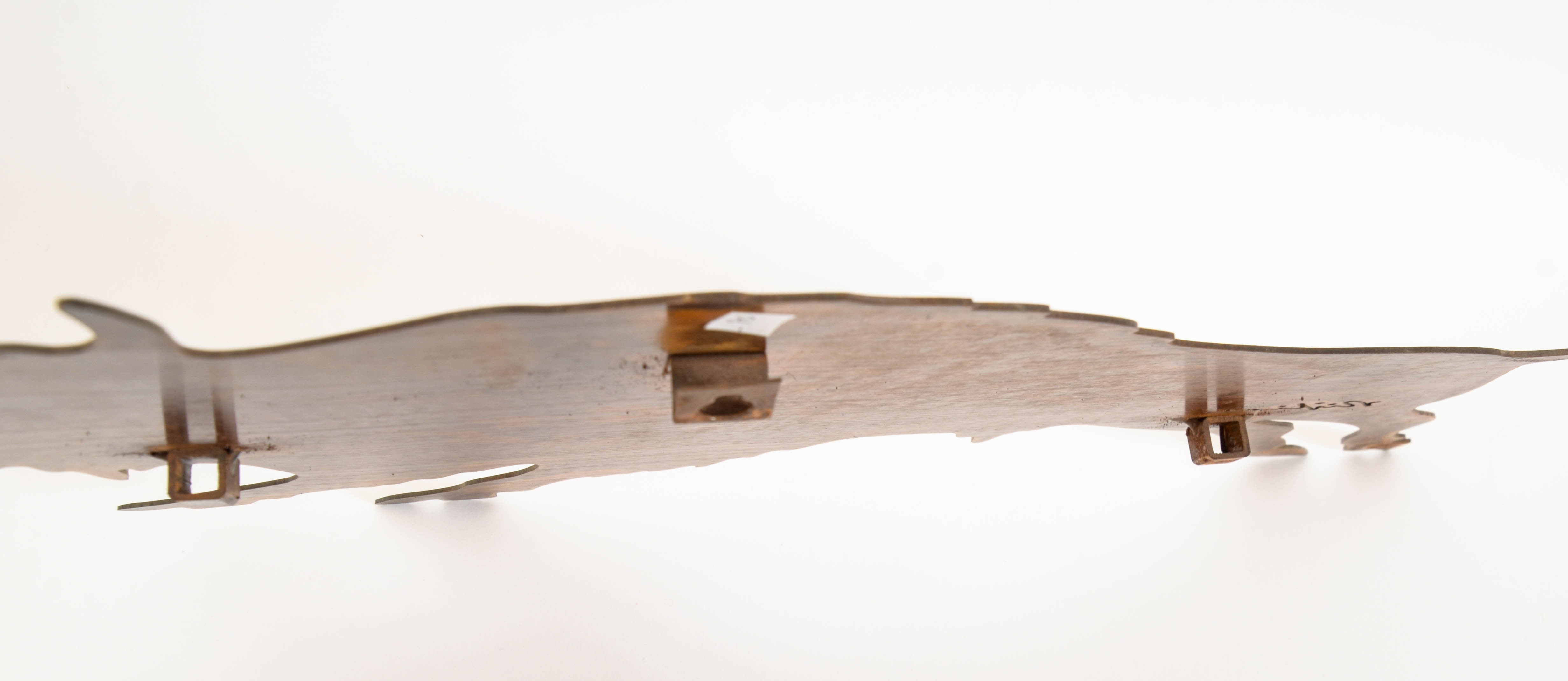 Rijline Metal Art Buffalo Sculpture