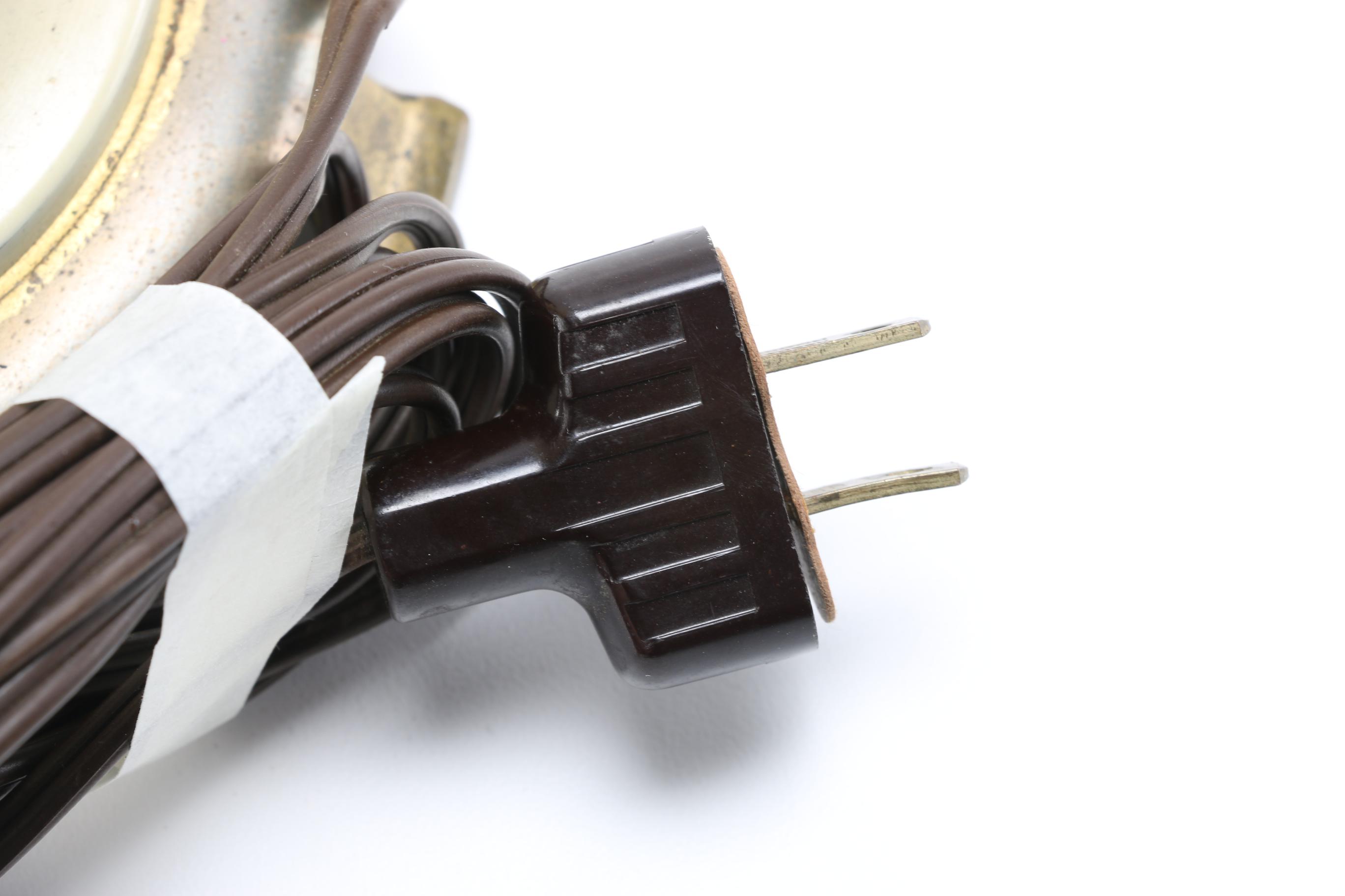 Lamps Including Milk Glass "Hobnail" Lamp