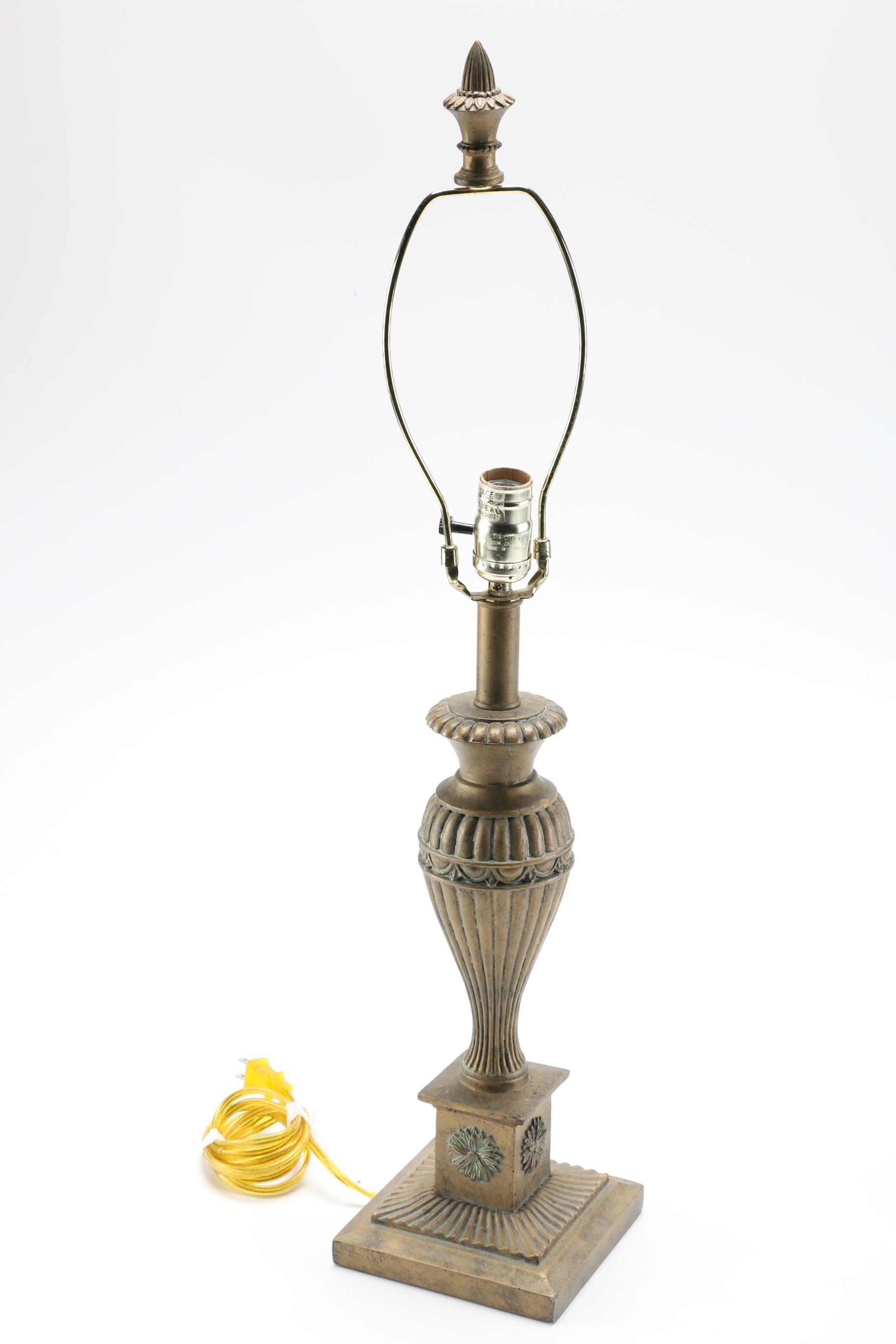 Lamps Including Milk Glass "Hobnail" Lamp