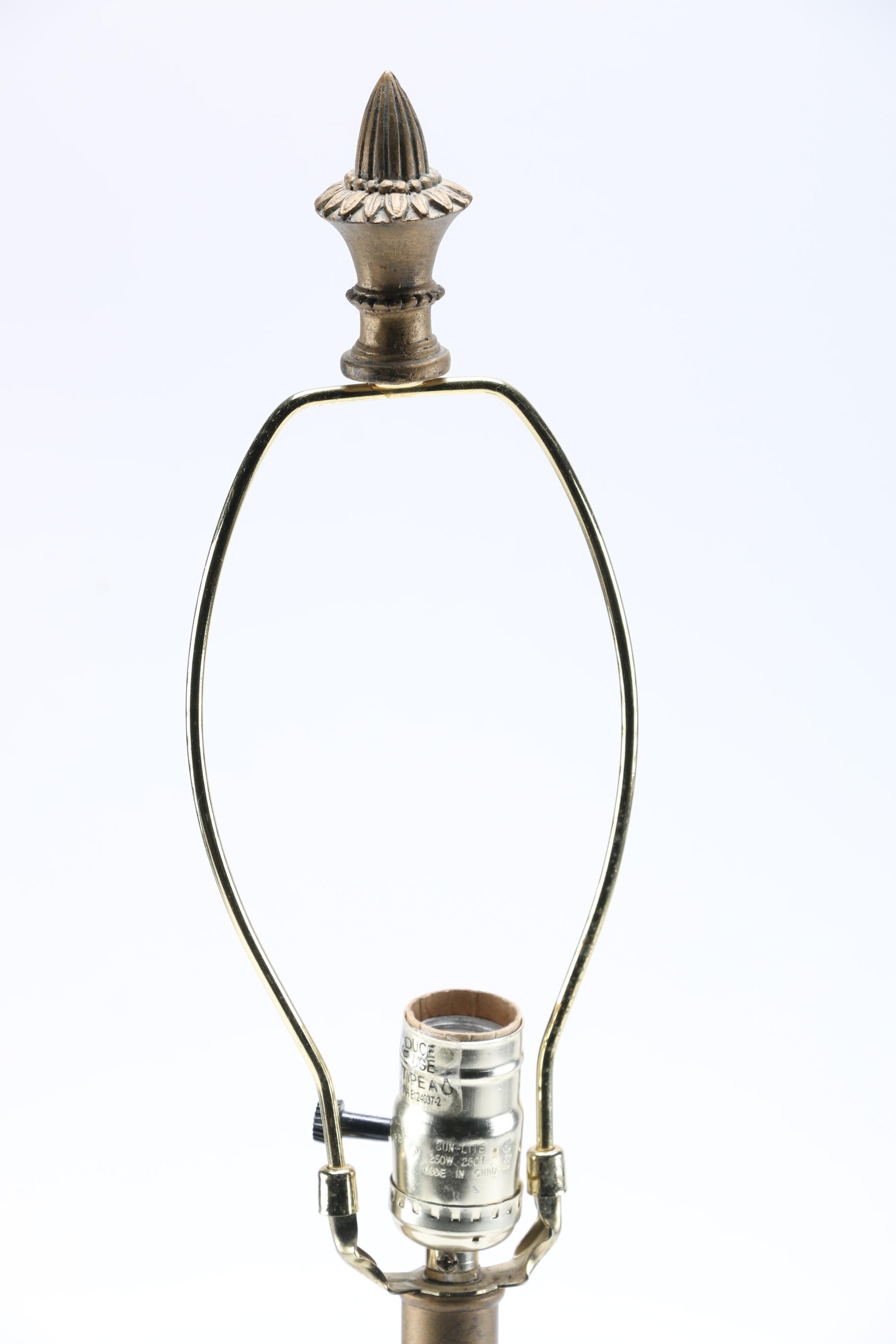 Lamps Including Milk Glass "Hobnail" Lamp