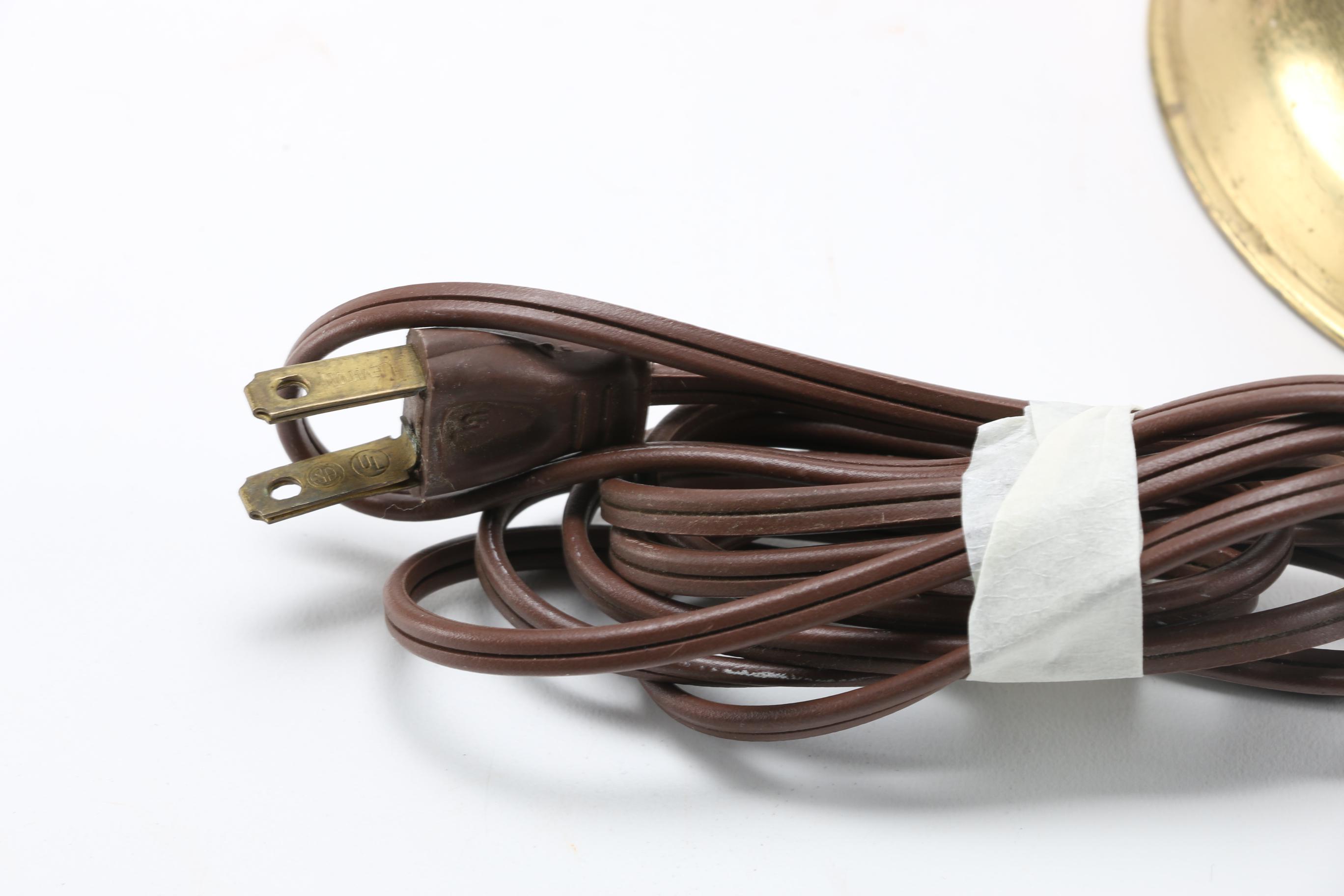 Lamps Including Milk Glass "Hobnail" Lamp