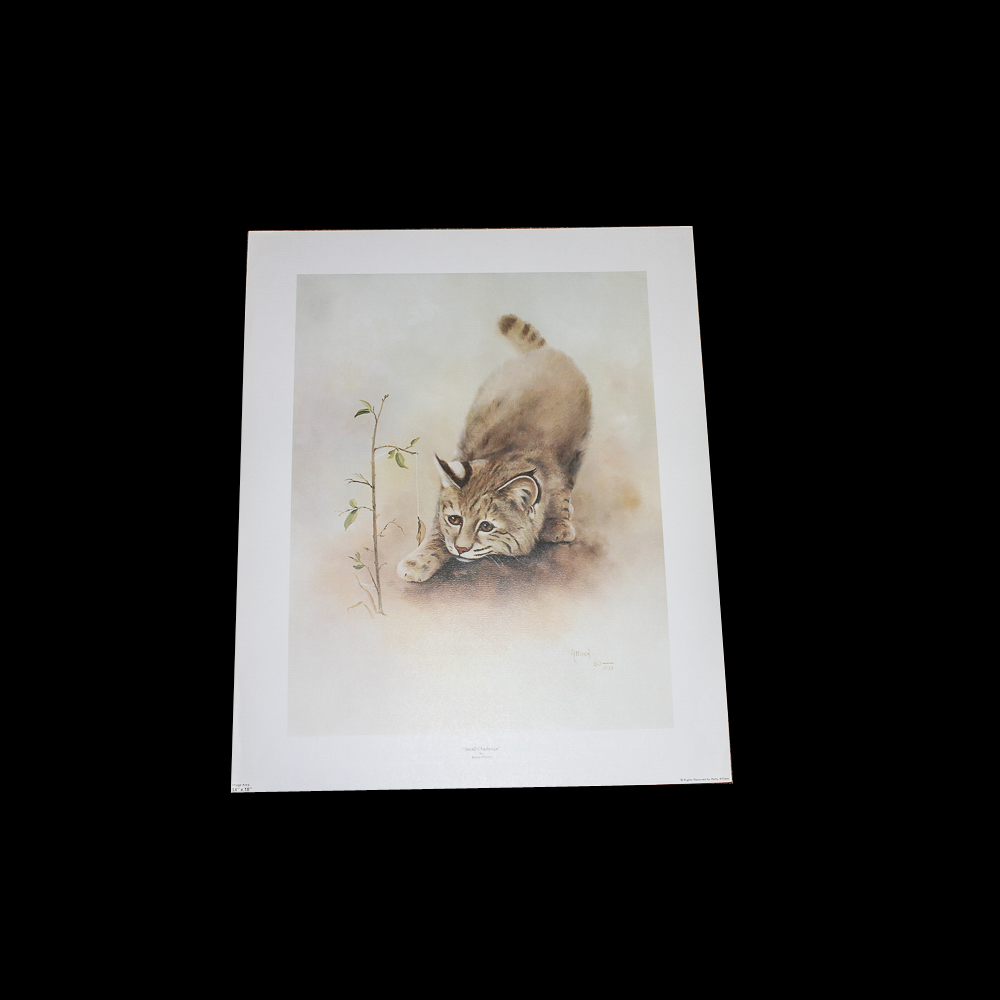After Betty Allison Offset Lithograph "Small Challenge"