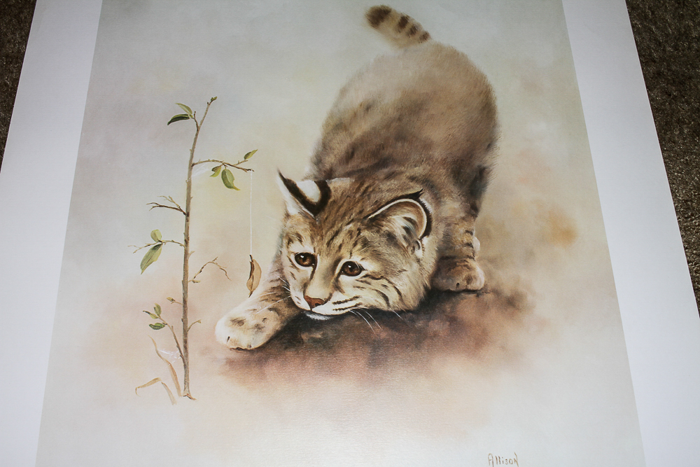 After Betty Allison Offset Lithograph "Small Challenge"