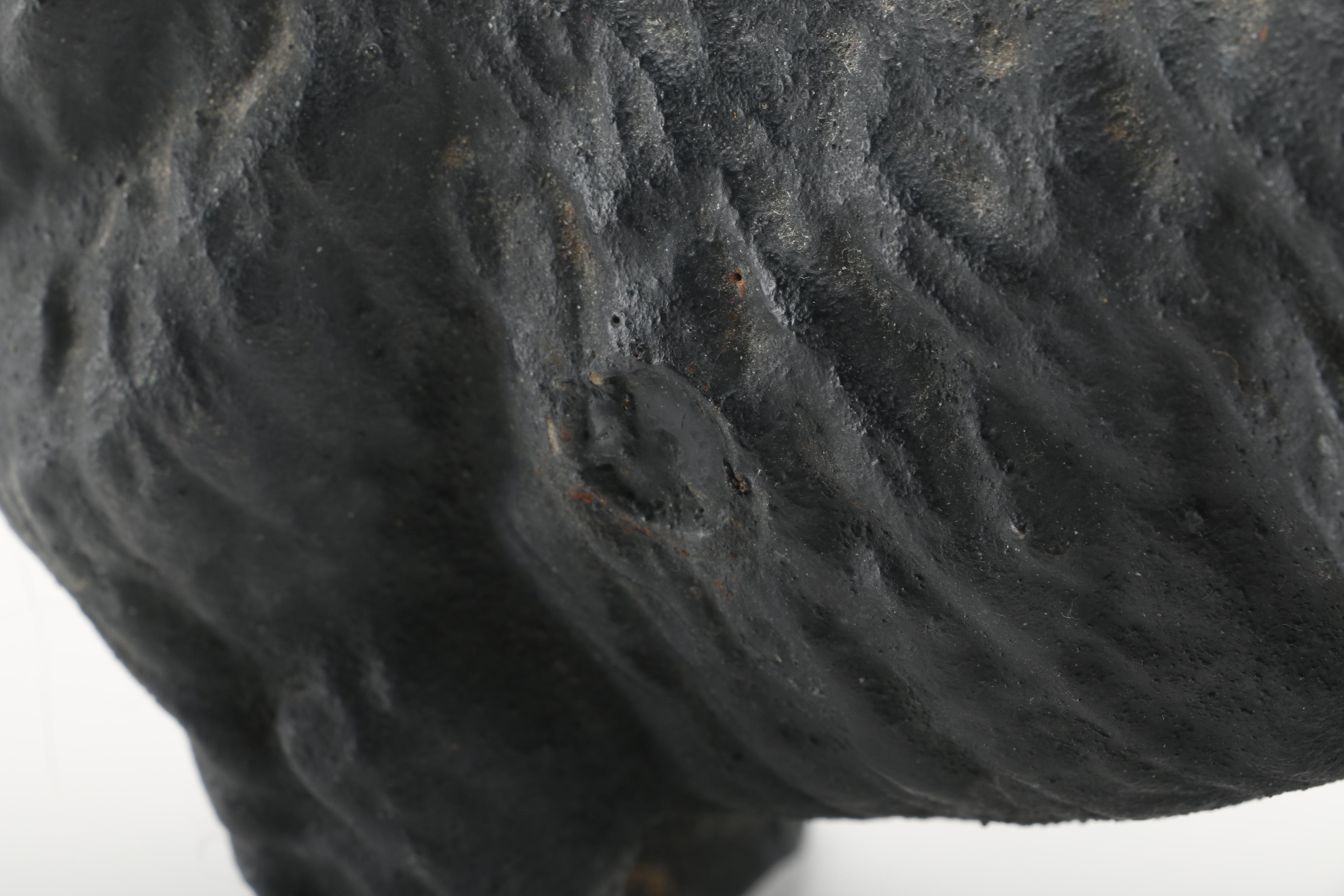 Cast Iron Dog Figurine