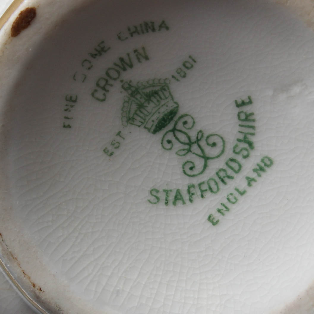 Vintage Crown Staffordshire China Collection