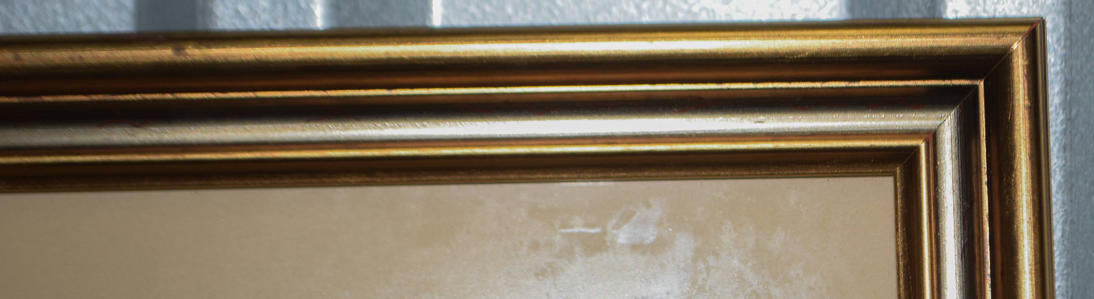 Framed Pastel Drawing of a Young Woman