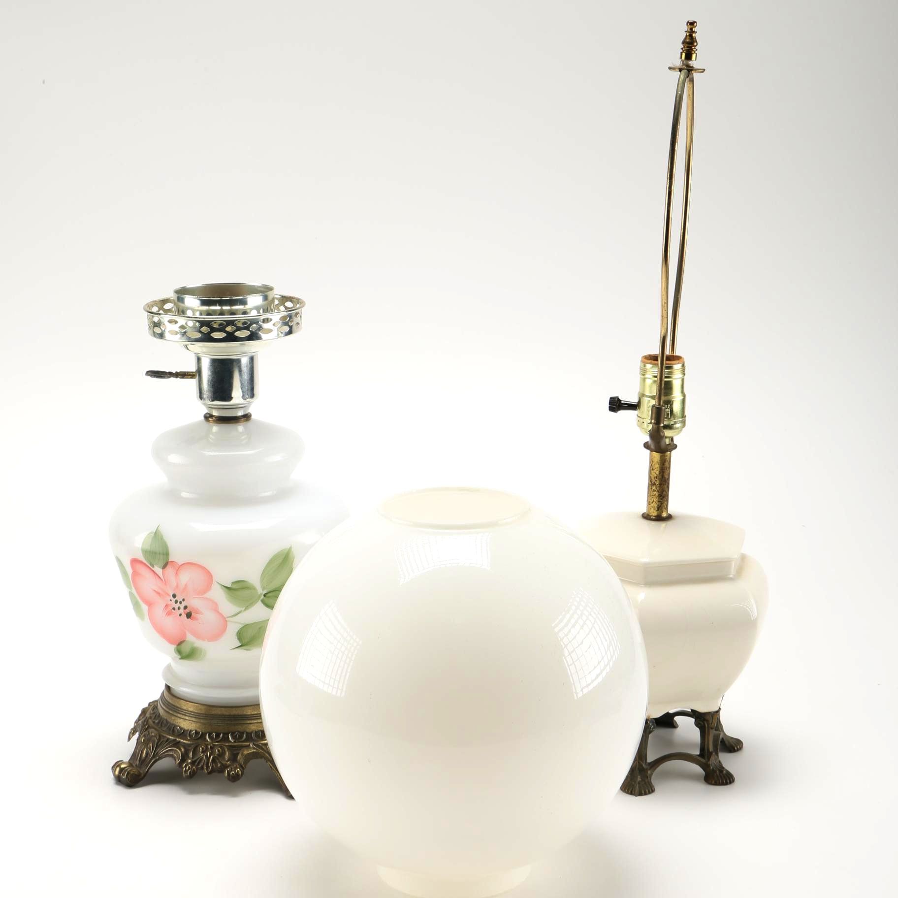 Vintage Lamps Including Hedco