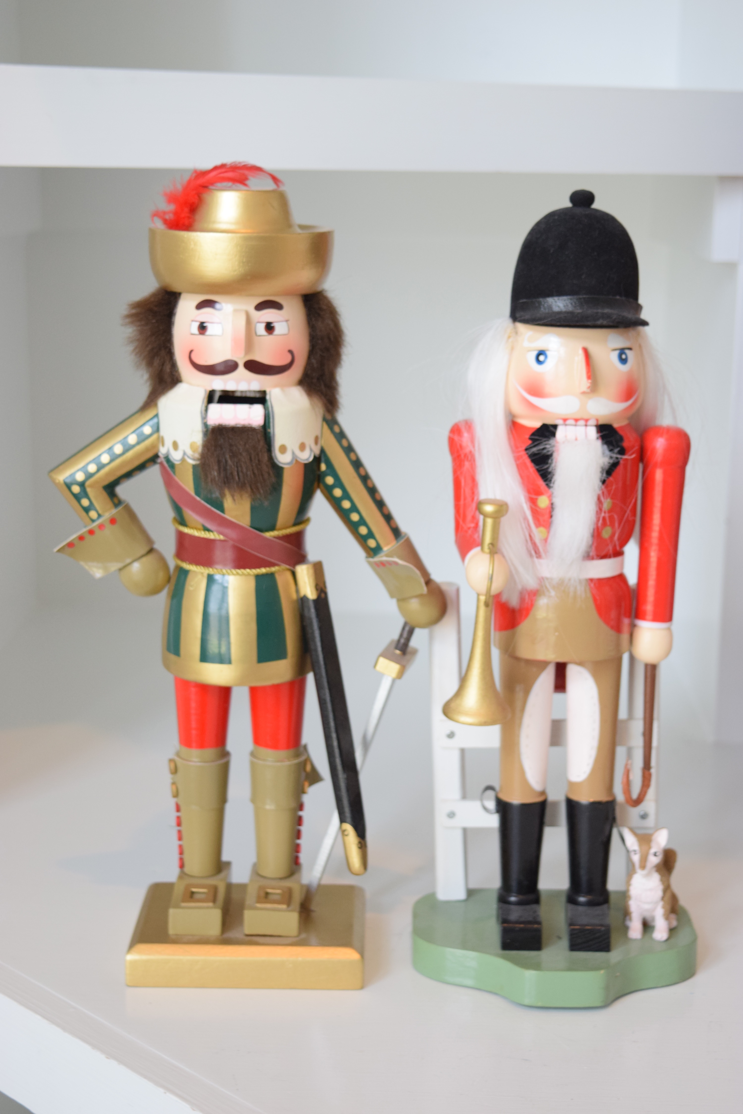 An Assortment of Sixteen Wooden Nutcrackers in Various Sizes