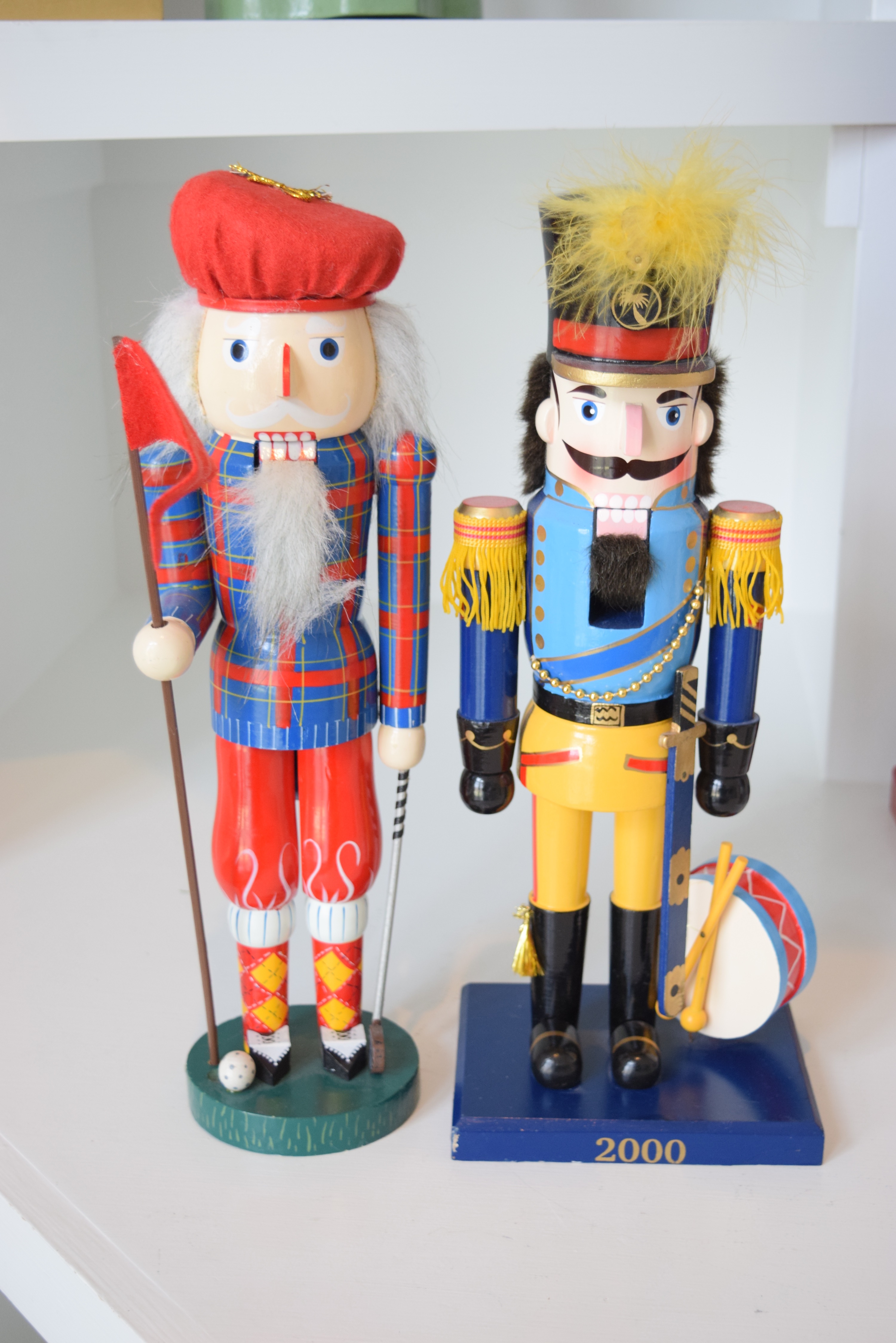 An Assortment of Sixteen Wooden Nutcrackers in Various Sizes