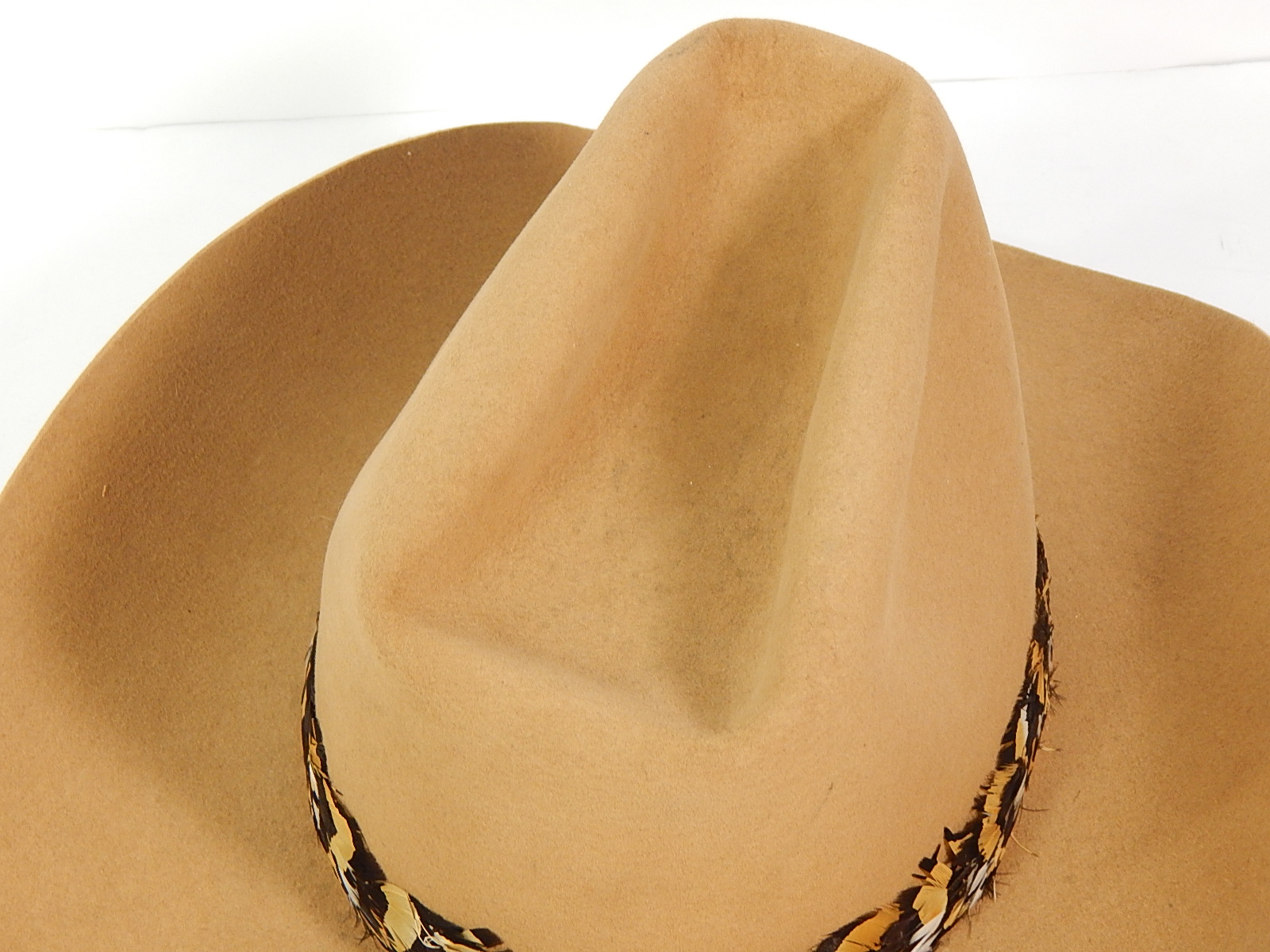 Stetson XXXX "Beaver" Cowboy Hat with Pheasant Band
