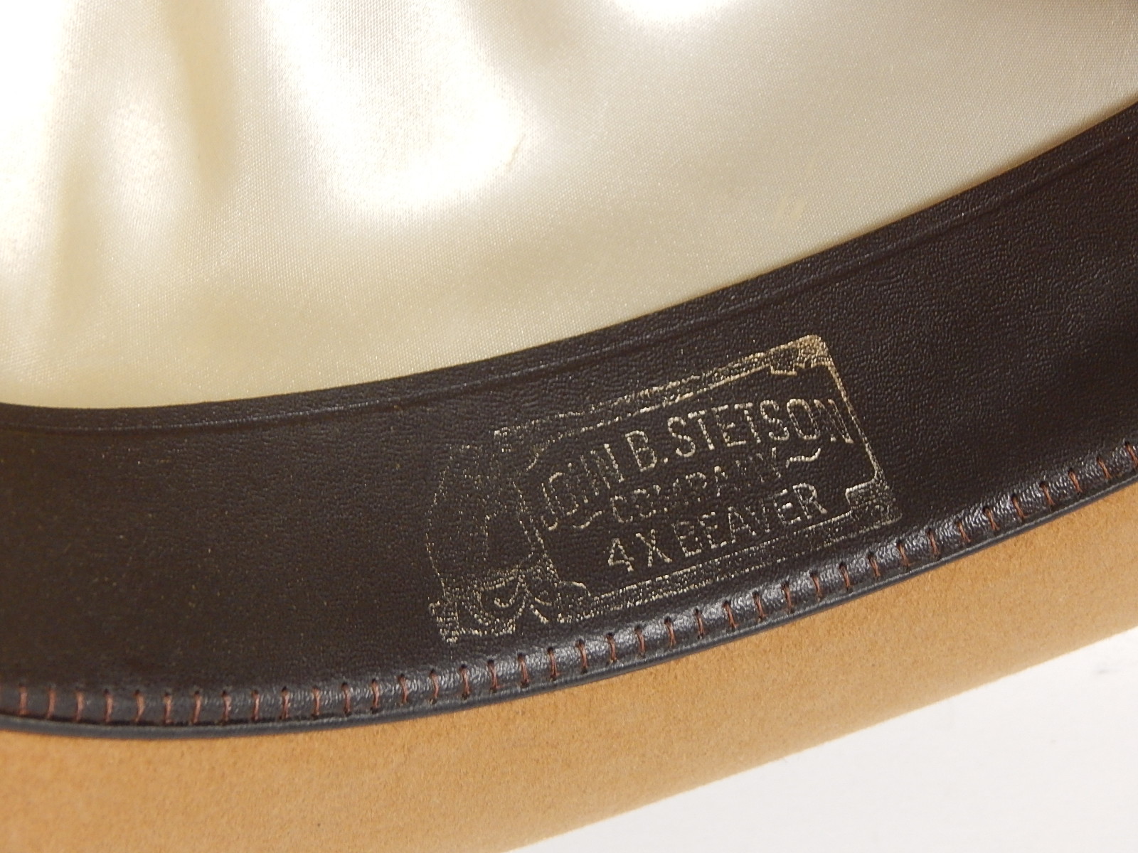 Stetson XXXX "Beaver" Cowboy Hat with Pheasant Band