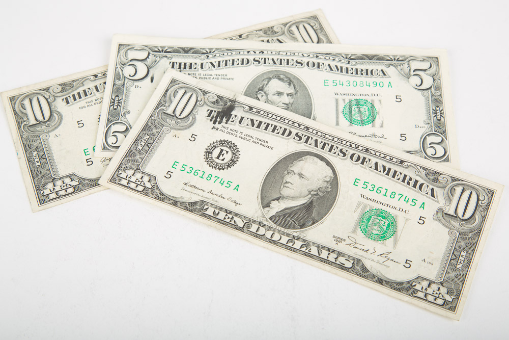 Ink Error Federal Reserve Notes