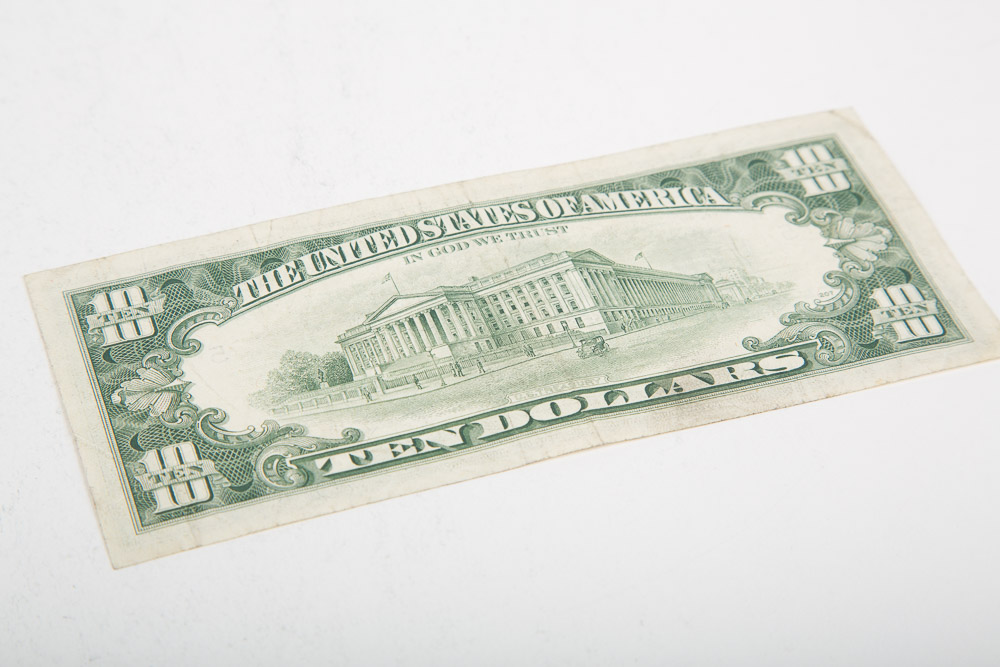 Ink Error Federal Reserve Notes