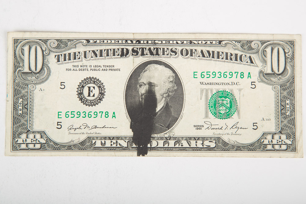 Ink Error Federal Reserve Notes