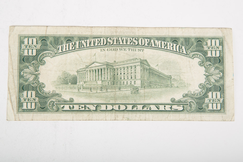 Ink Error Federal Reserve Notes