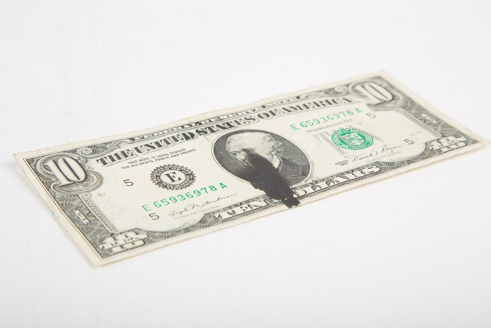 Ink Error Federal Reserve Notes