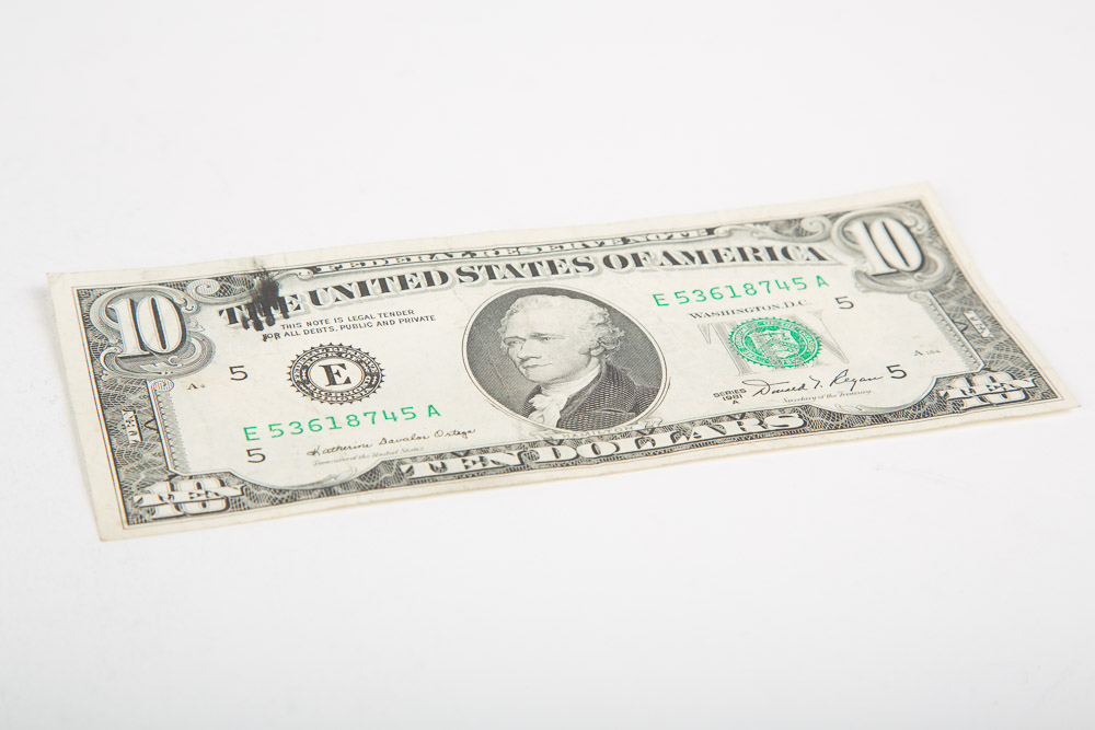 Ink Error Federal Reserve Notes