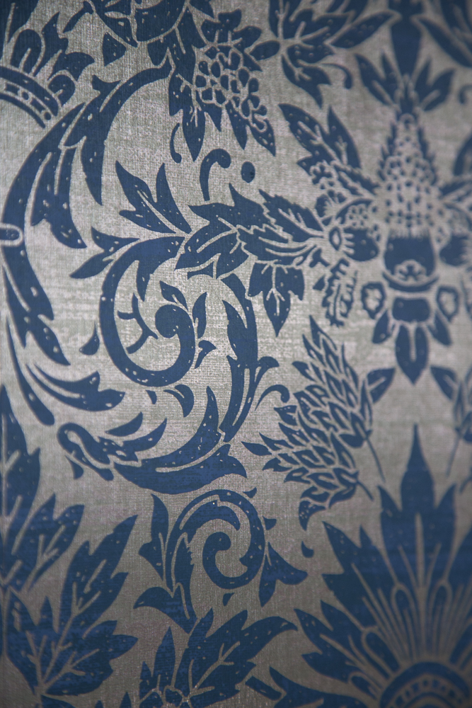 Antique Wooden Three Panel Room Divider