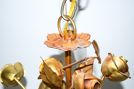 Italian Tole Chandelier