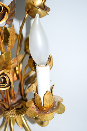 Italian Tole Chandelier