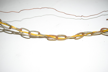 Italian Tole Chandelier