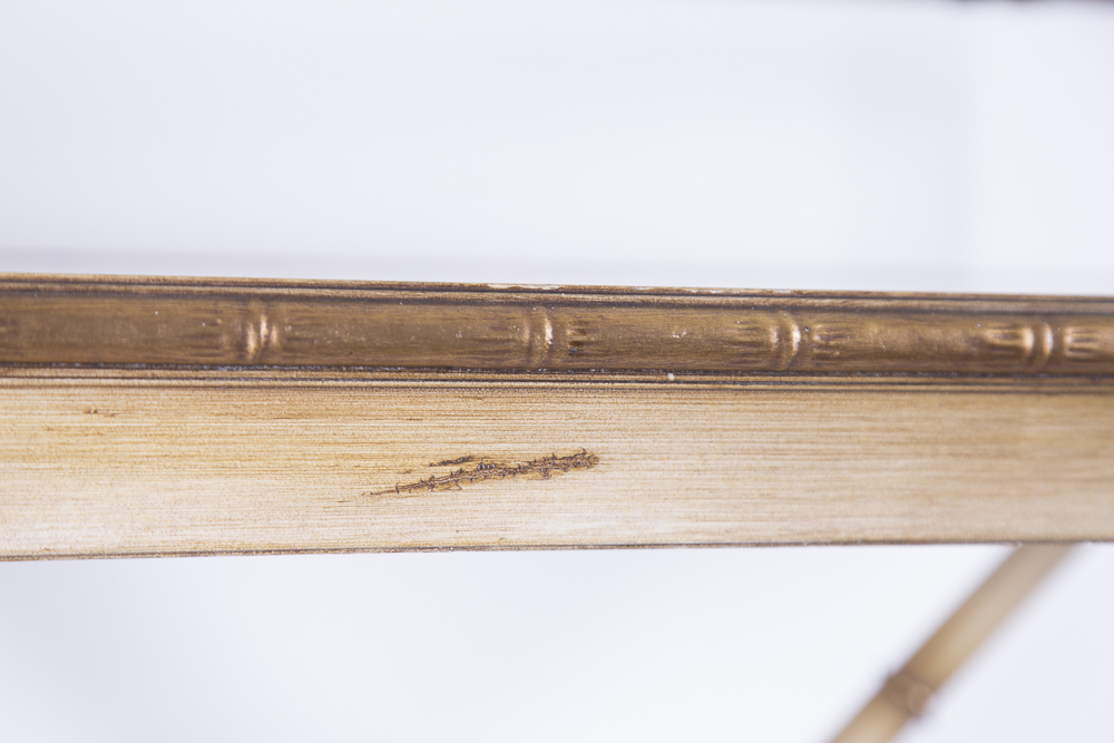 Bamboo Style Butlers Tray With Removable Rack